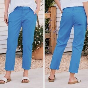 Frank & Eileen Wicklow Blue Italian
Chino Cropped Pants Mid Rise Sz.8
Casual